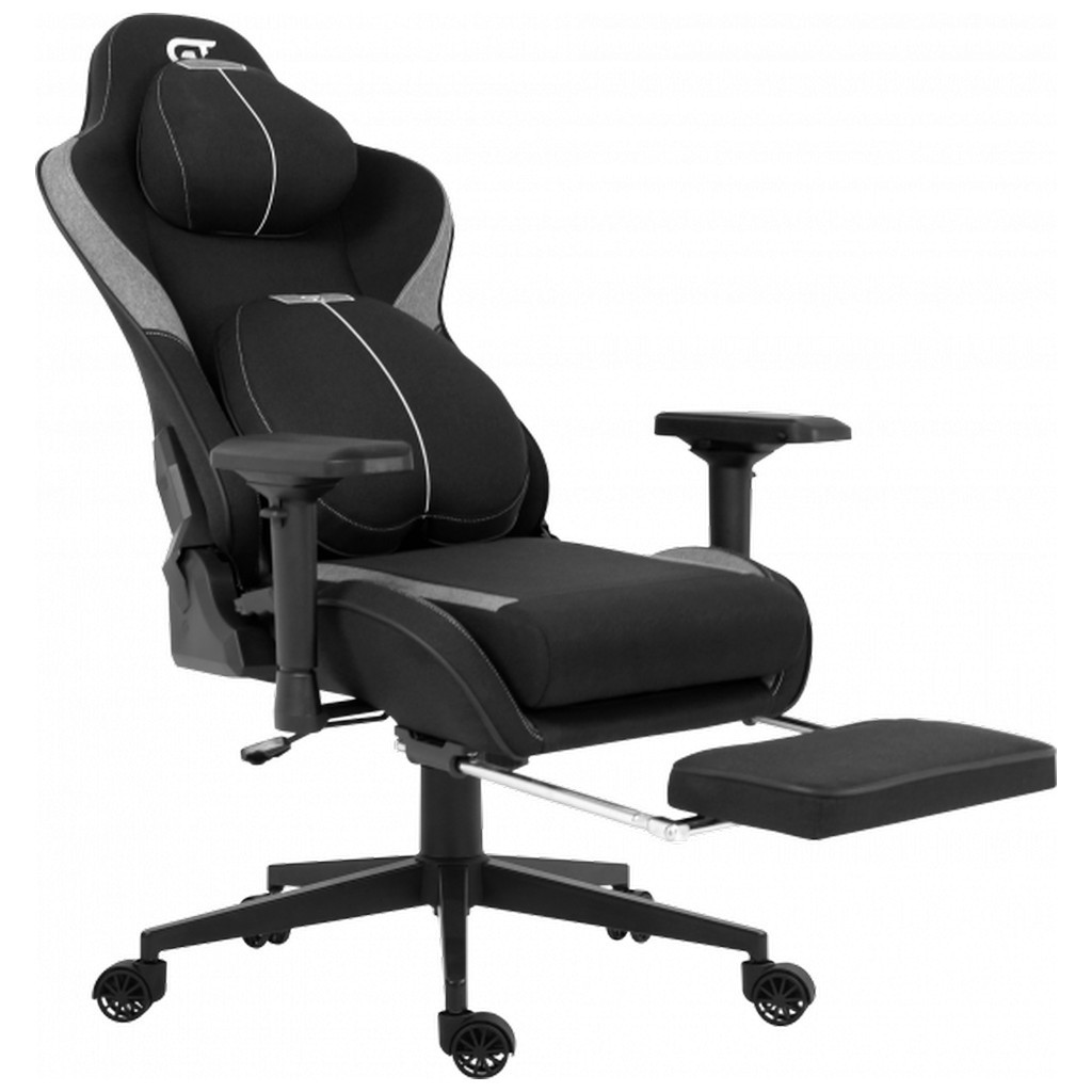 Крісло ігрове GT Racer X-2308 Black/Gray (X-2308 Fabric Black/Gray) - зображення 5