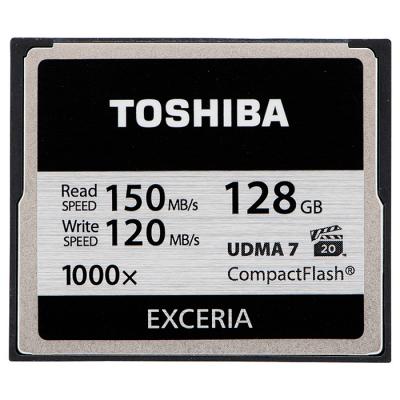 Карта пам'яті Toshiba 128GB Compact Flash 1000X (CF-128GTGI(8) - зображення 1