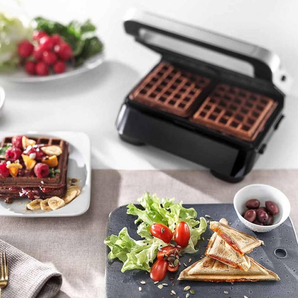 Електрогриль DeLonghi SW12BC S (SW12BCS) - зображення 4