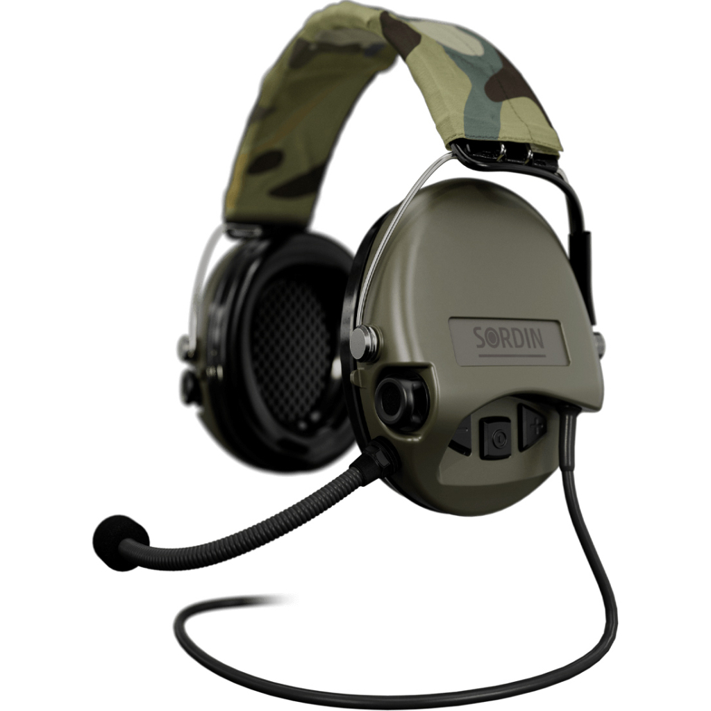 Тактичні навушники Sordin Supreme MIL CC з верхнім тримачем (75332-06-S) - зображення 2