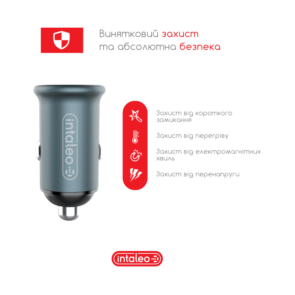 Зарядний пристрій Intaleo CCGQPD250 (1283126559518) - зображення 3