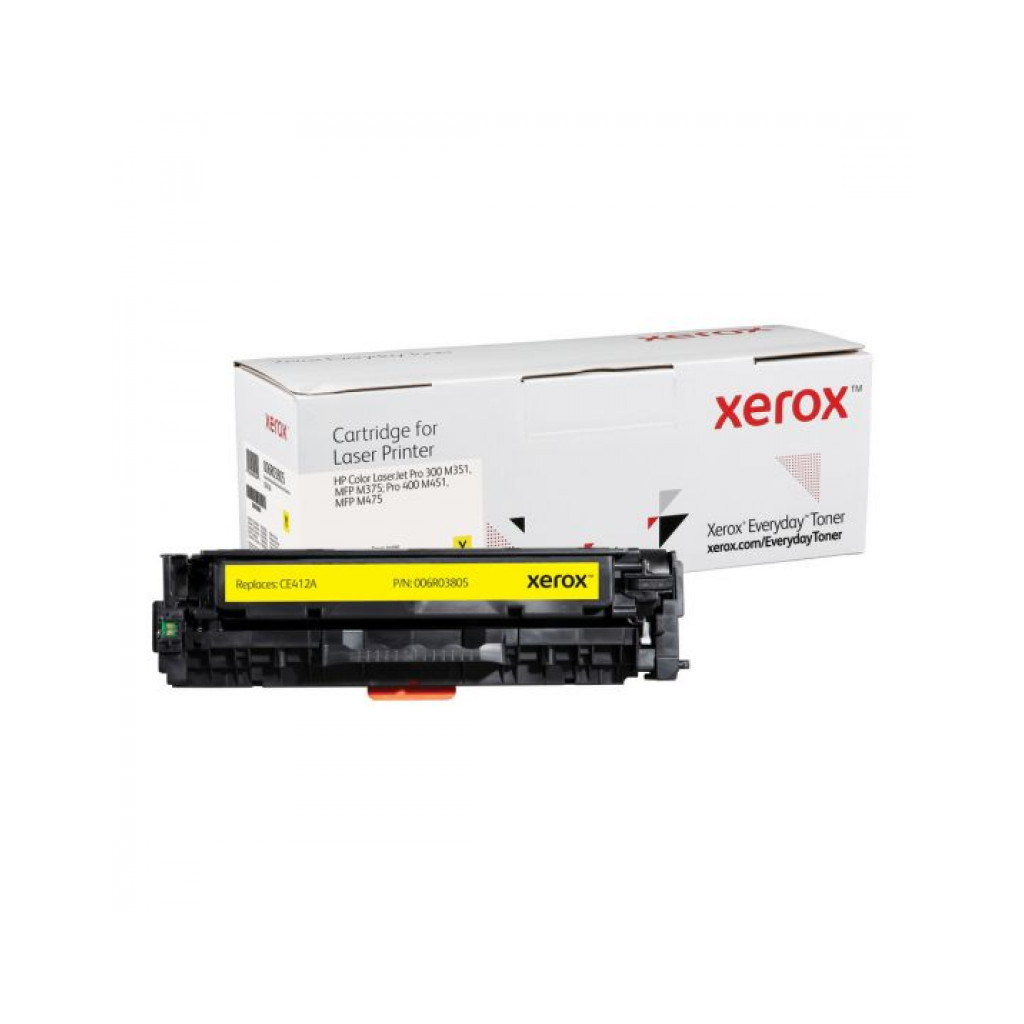 Картридж Xerox HP CE412A (305A) yellow (006R03805) - зображення 1