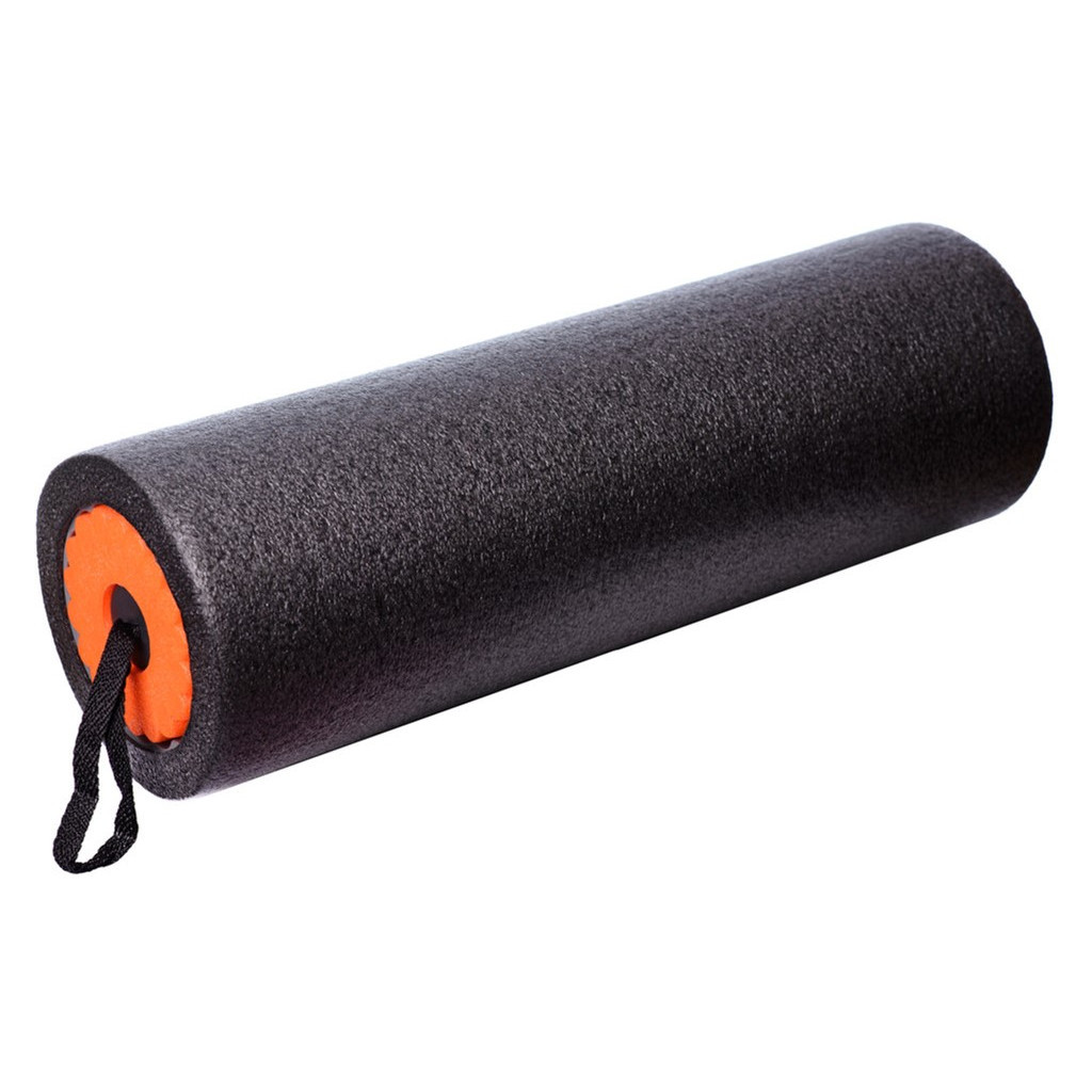 Масажний ролик PowerPlay Therapy Roller 022 Набір 3 в 1 Чорно-Помаранчевий (PP_4022) - зображення 2