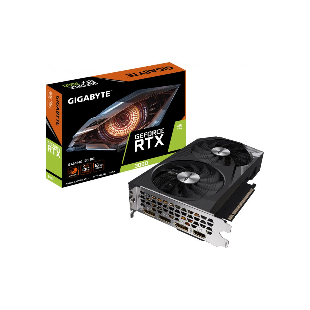 Відеокарта GIGABYTE GeForce RTX3060 8Gb GAMING OC (GV-N3060GAMING OC-8GD) - зображення 2