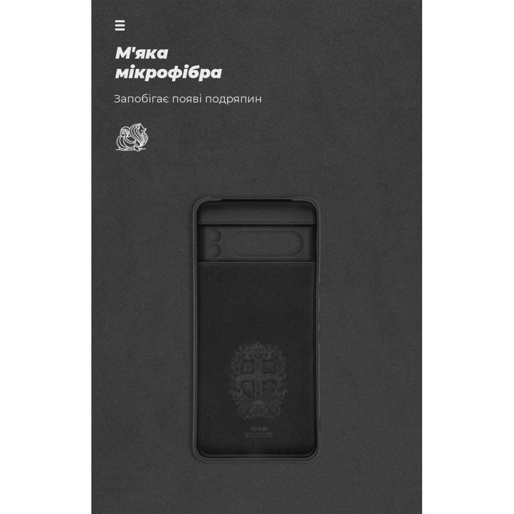 Чохол до мобільного телефона Armorstandart ICON Google Pixel 8 Pro Camera Cover Black (ARM89083) - зображення 4