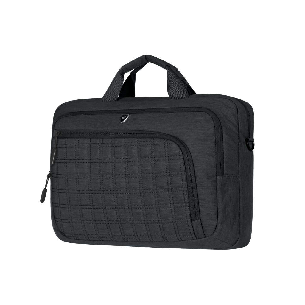 Сумка для ноутбука 2E 16" CrossSquares, Black (2E-CBN9198BK) - зображення 1