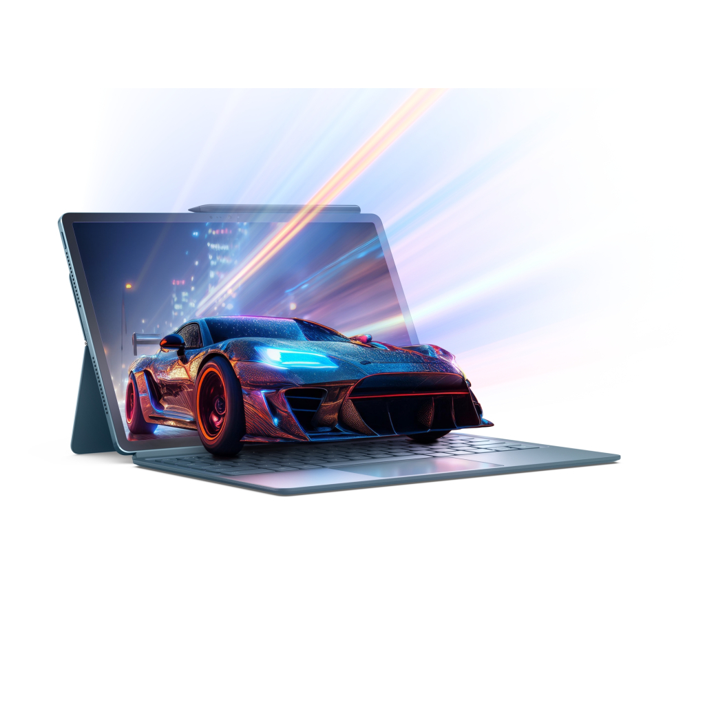 Планшет Lenovo Yoga Tab Plus 16/256 WiFi Tidal Teal + Keyboard&Pen (ZAEG0008UA) - зображення 1