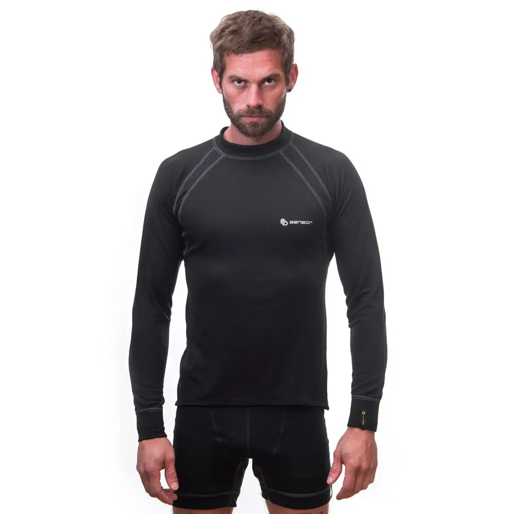 Термокофта Sensor Double Face LS black 24000003 XL (SM11DF-black-XL) - зображення 4