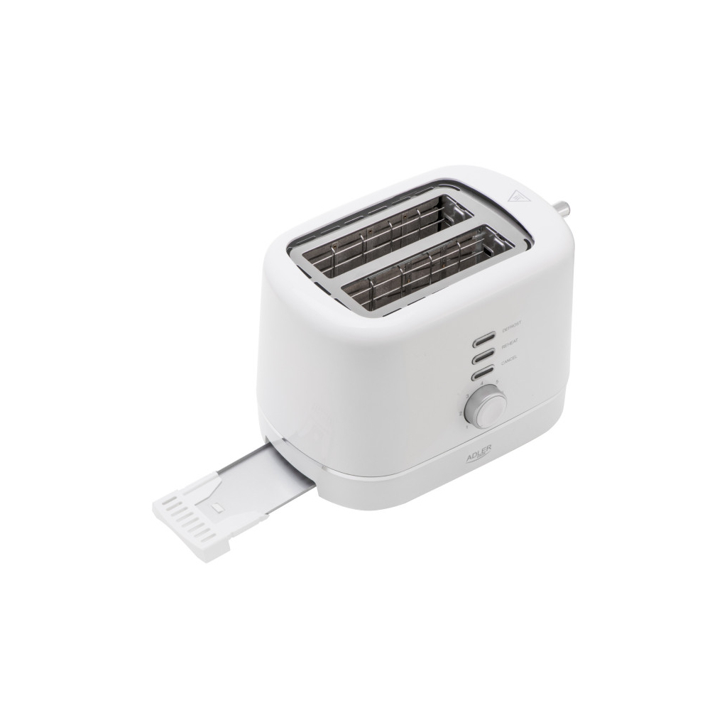 Тостер Adler AD 3224 white - изображение 5