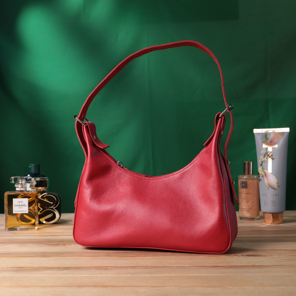 Сумка Shvigel З натуральної шкіри Червона (22832) - зображення 10