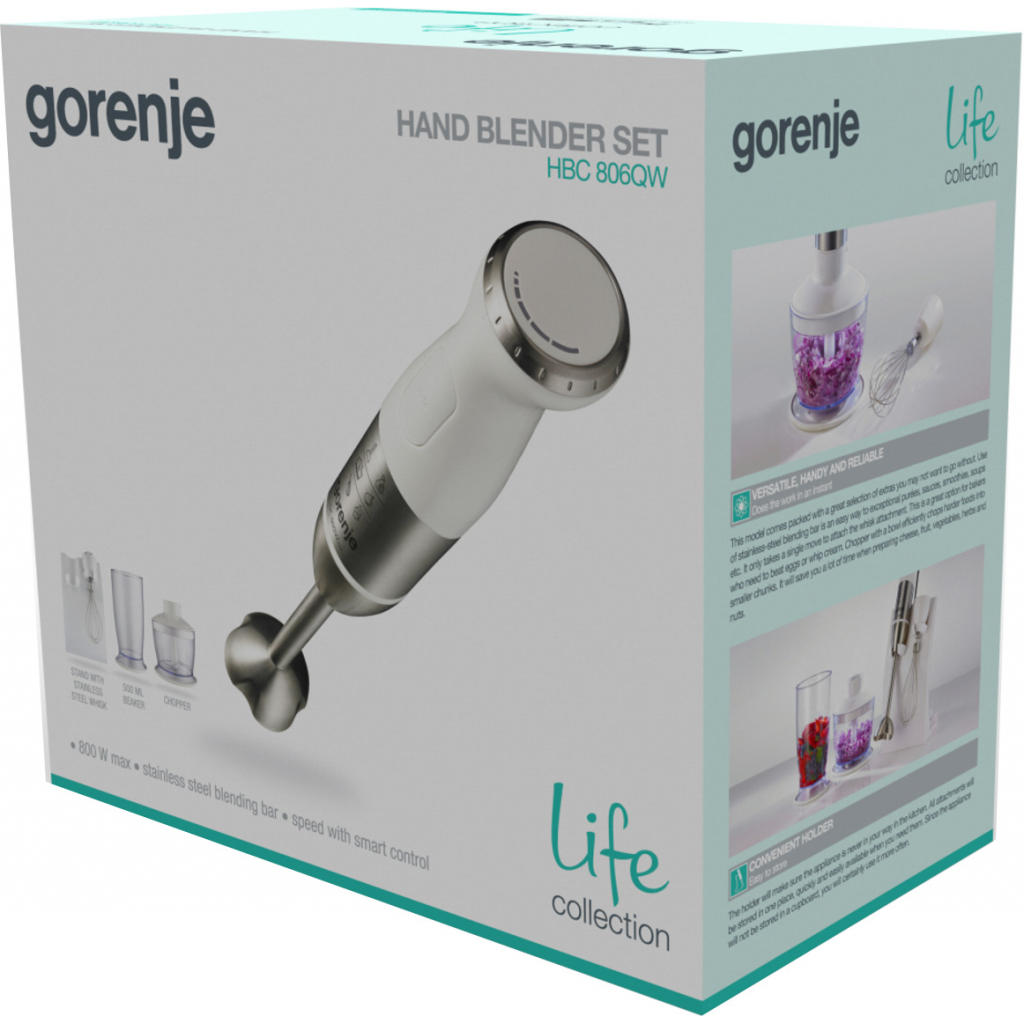 Блендер Gorenje HBC806QW - зображення 3