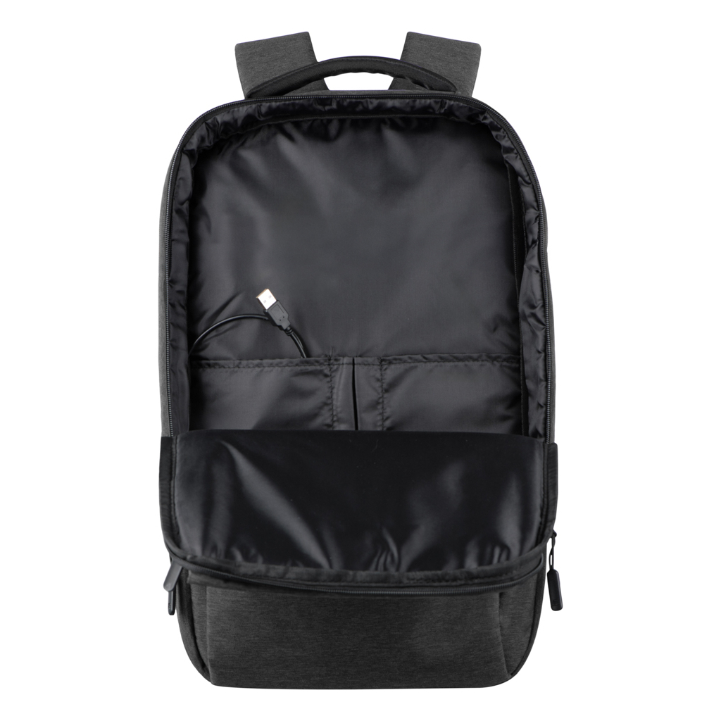 Рюкзак для ноутбука 2E 17" Melange black (2E-BPN9267BK) - зображення 7