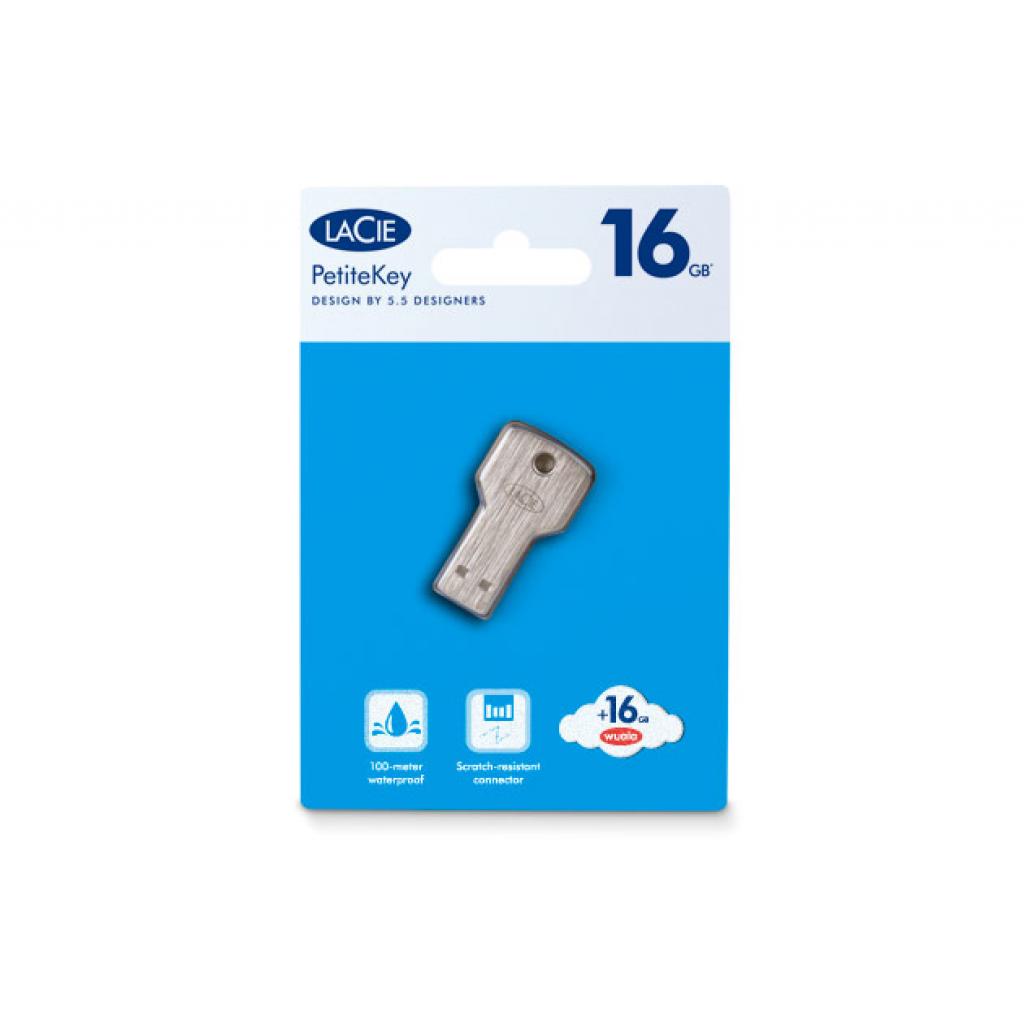 USB флеш накопичувач LaCie 16Gb PetiteKey (9000347) - зображення 6