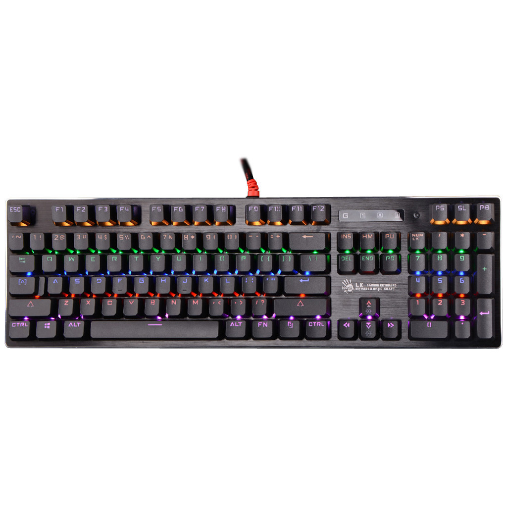 Клавіатура A4Tech Bloody B820R USB Black (4711421926997) - зображення 1