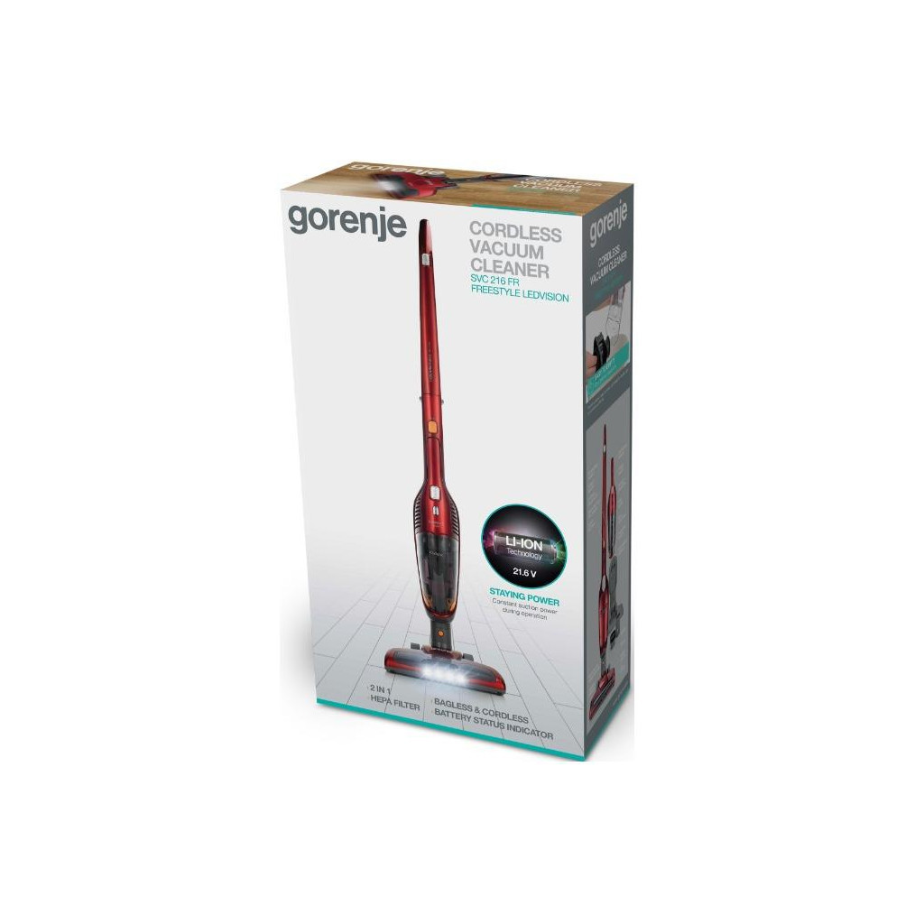 Пилосос Gorenje SVC 216 FR (SVC216FR) - зображення 12