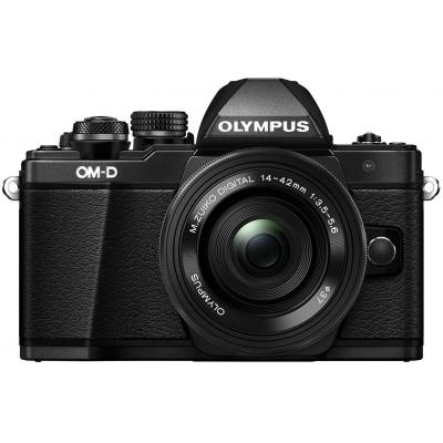 Цифровий фотоапарат Olympus E-M10 mark II Pancake Zoom 14-42 mm Kit black (V207052BE000) - зображення 2