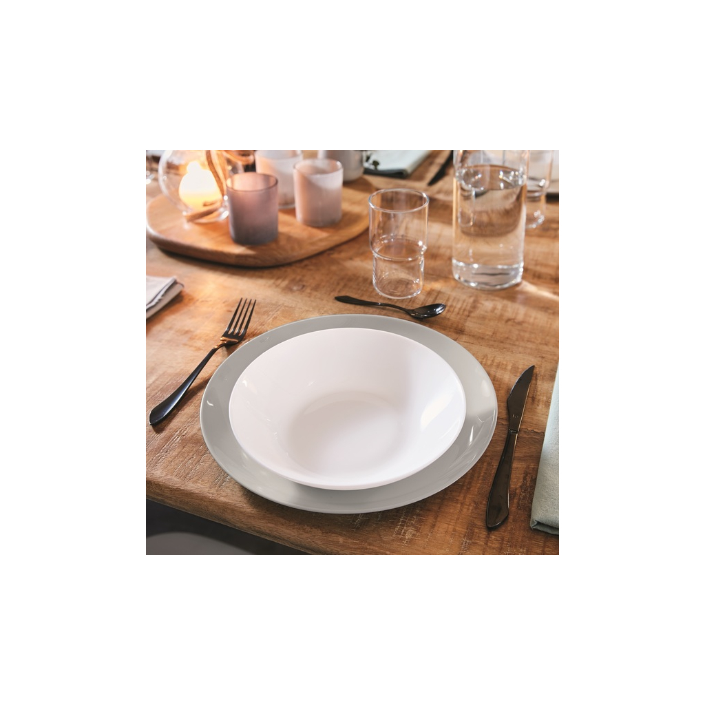 Тарілка Luminarc Diwali Granit 19 см десертна (P0704) - зображення 3