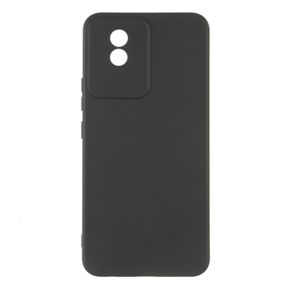 Чохол до мобільного телефона Armorstandart Matte Slim Fit Vivo Y02 Camera cover Black (ARM67060) - зображення 1