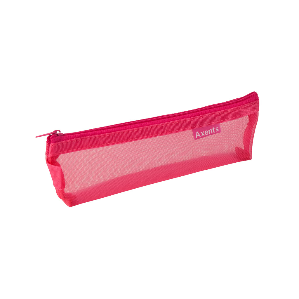 Пенал Axent на блискавці 1494-А 19055 рожевий (1494-10-A) - зображення 1