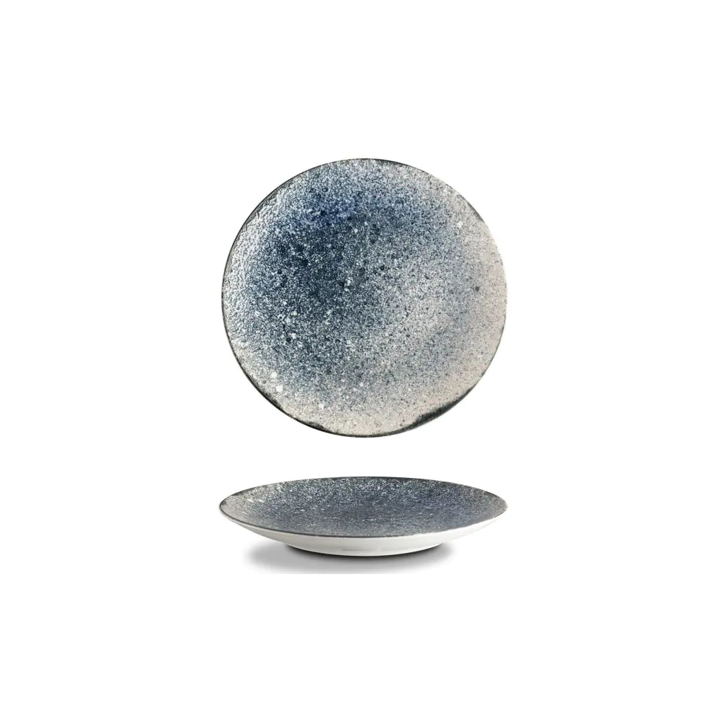 Тарілка G.Benedikt Isabelle Rustic кругла 21 см Navy Blue (ISC2121-K0021) - зображення 1