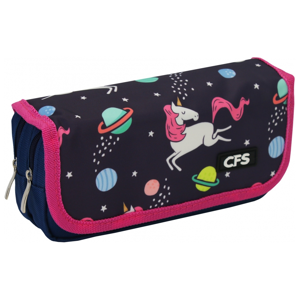 Пенал Cool For School 1 відділення Чорний (CF87234) - зображення 1