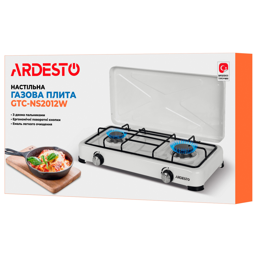 Настільна плита Ardesto GTC-NS2012W - зображення 8