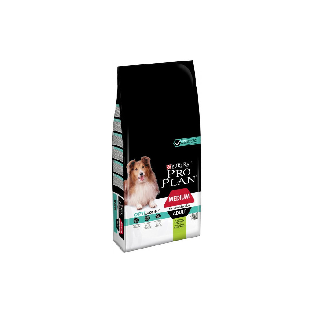Сухий корм для собак Purina Pro Plan Medium з чутливим травленням (ягня) 18 кг (7613035219281) - зображення 2