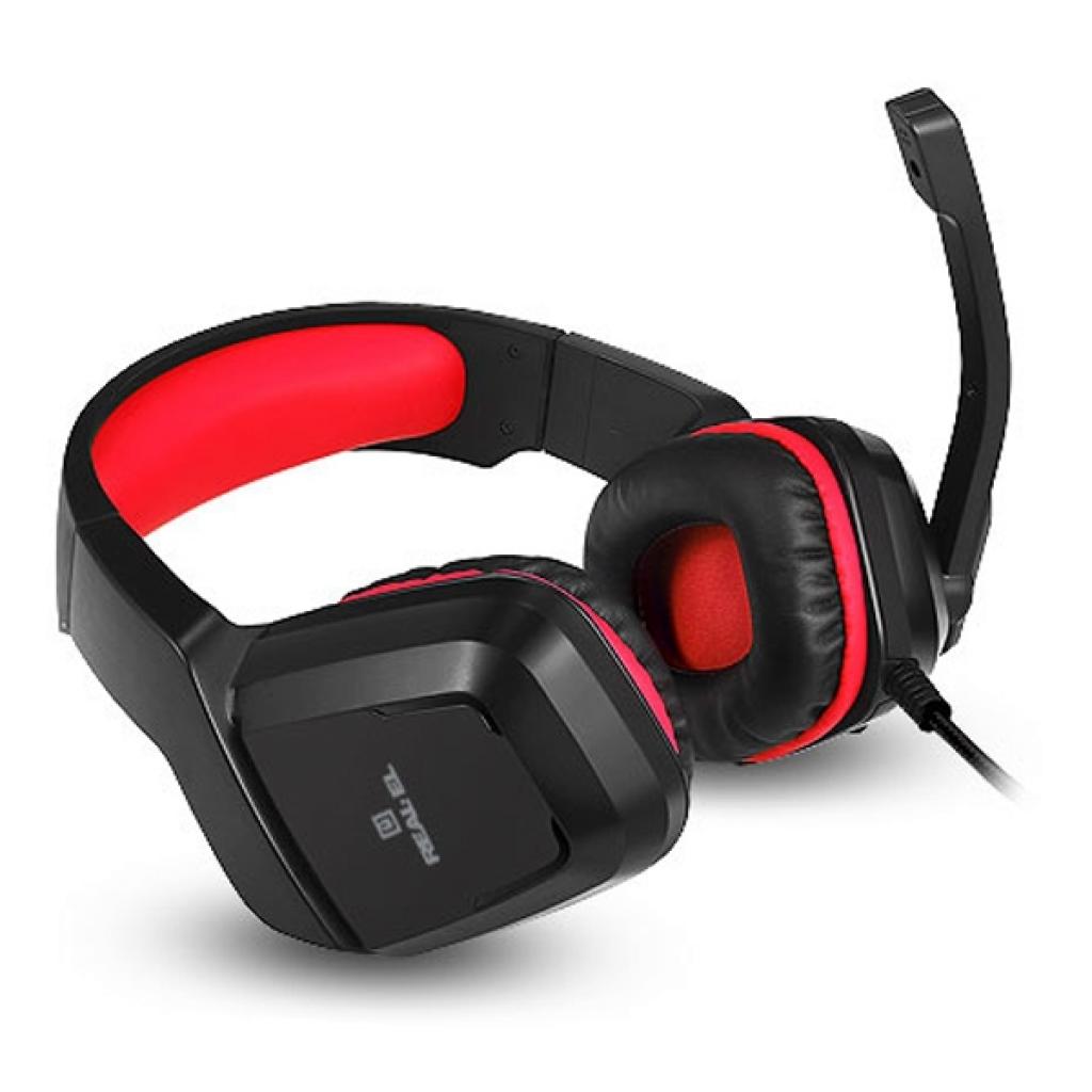 Навушники REAL-EL GDX-7550 Black-Red - зображення 2