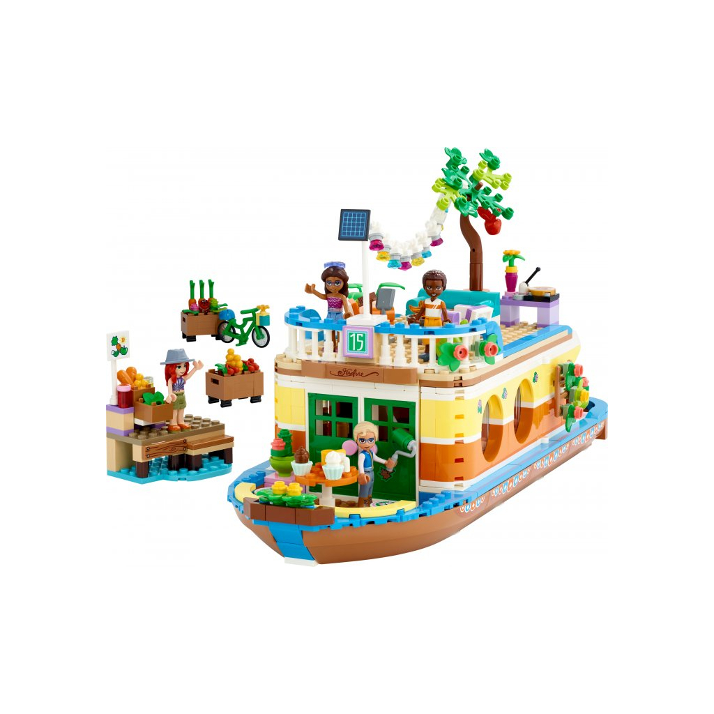 Конструктор LEGO Friends Плавучий будинок на каналі 737 деталі (41702) - зображення 2