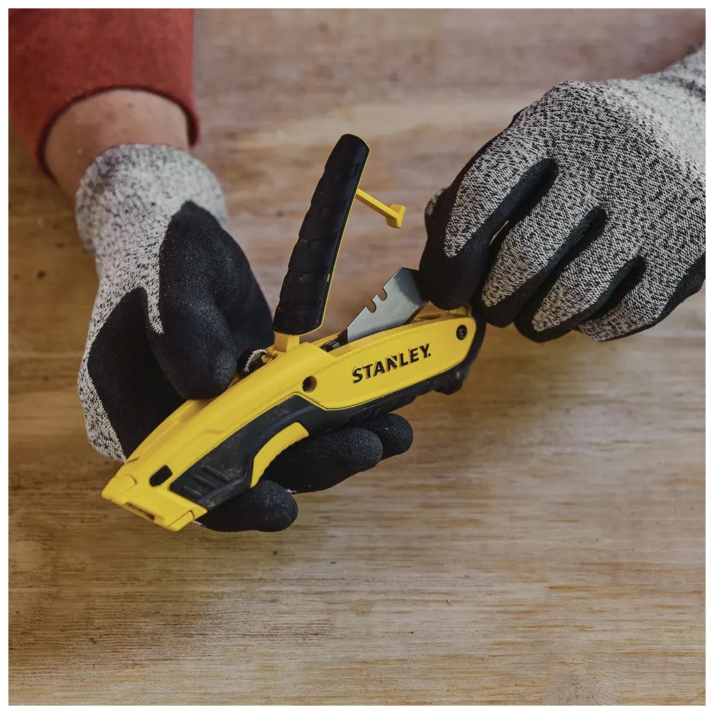 Ніж монтажний Stanley PREMIUM з висувним лезом, L=170 мм (STHT10479-0) - изображение 4