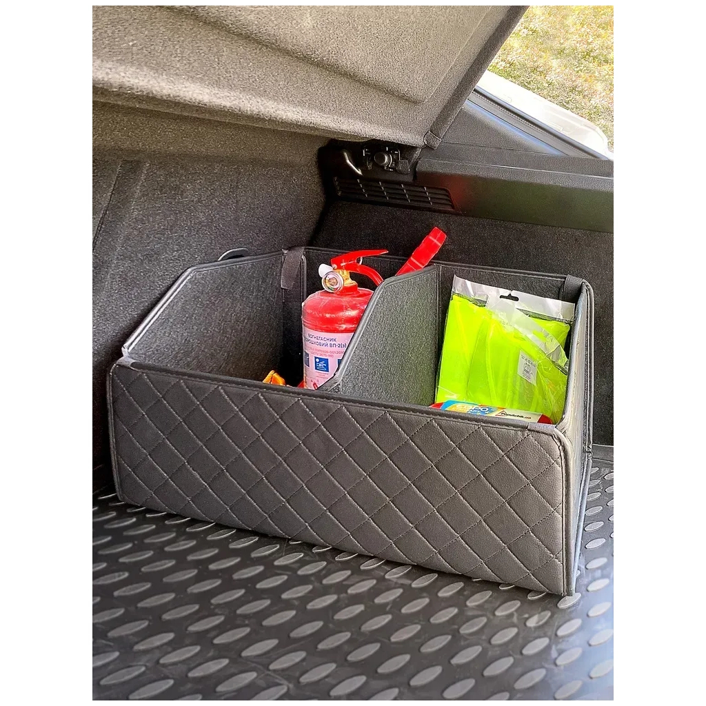Сумка-органайзер Poputchik в авто без верхньої кришки (03-152-2Д) - изображение 5