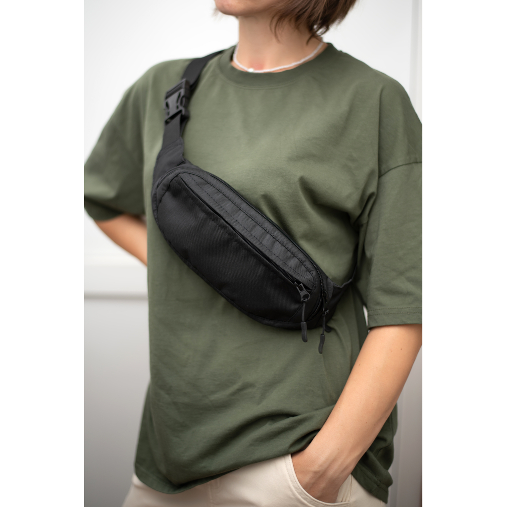 Сумка-бананка Vinga SM Black, Oxford 600D (VBSO600BK) - зображення 5