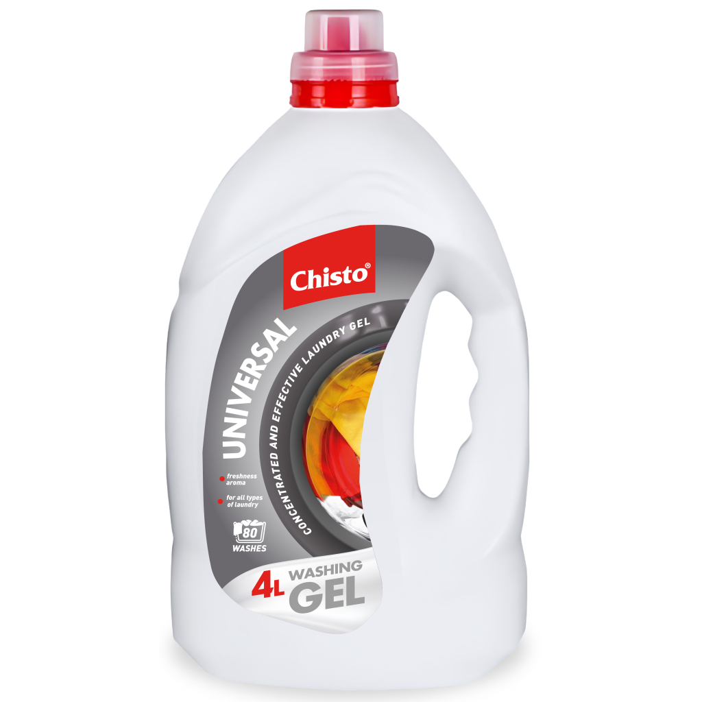 Гель для прання Chisto Universal 4 л + Clean & White 4 л (2000998941765) - зображення 2