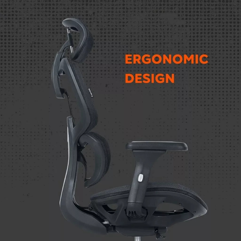 Крісло ігрове Canyon Ventra MOCH01 Mesh Black (CNS-MOCH01) - зображення 9