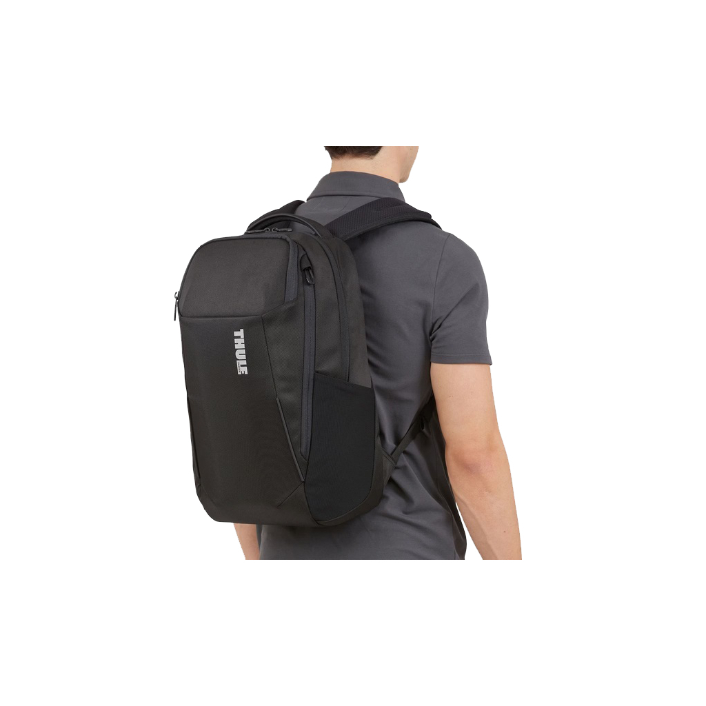 Рюкзак для ноутбука Thule 15.6" Accent Recycled 23L TACBP-2116 black (3205381) - зображення 7