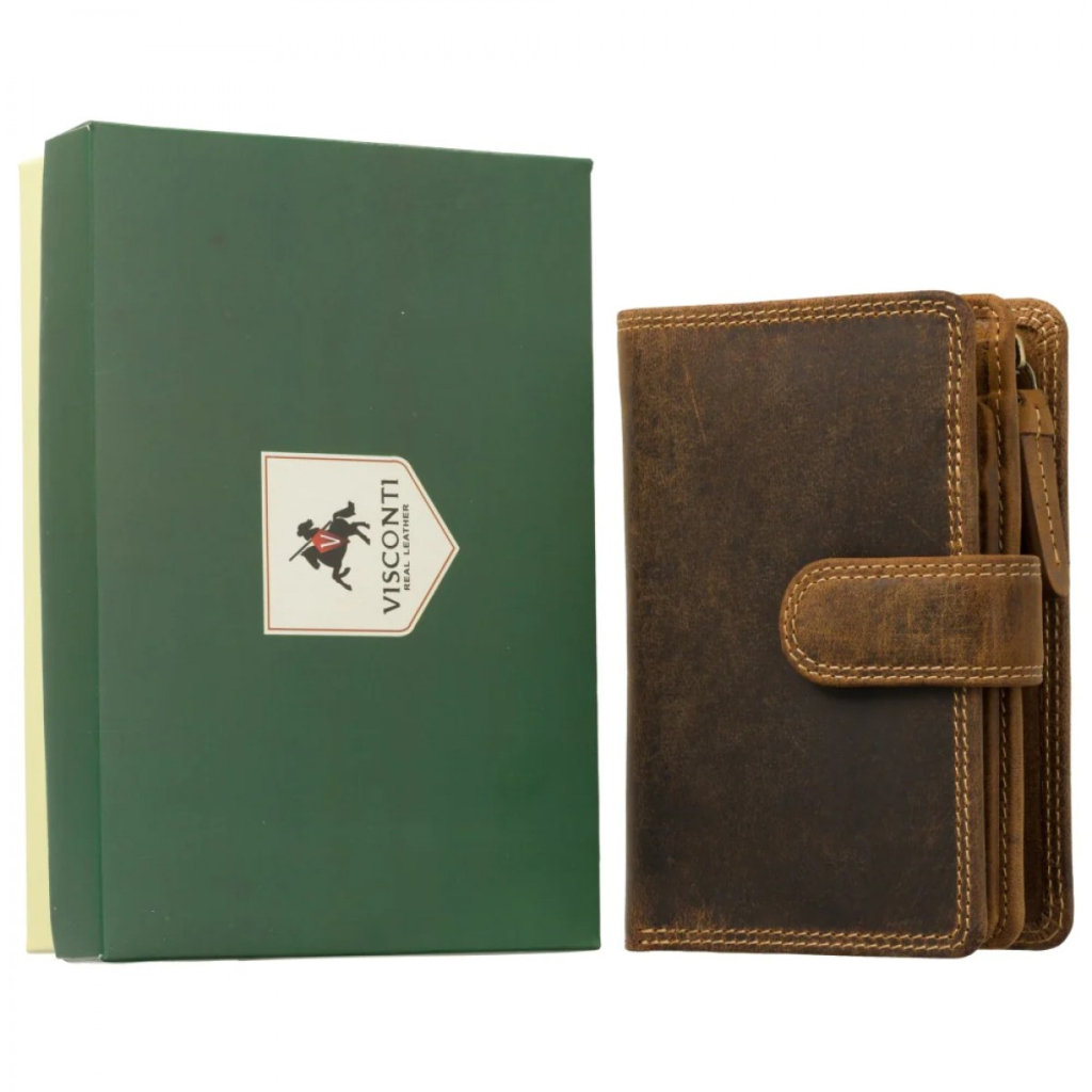 Портмоне Visconti 730 Carbine Oil Tan (730 OIL TAN) - зображення 8