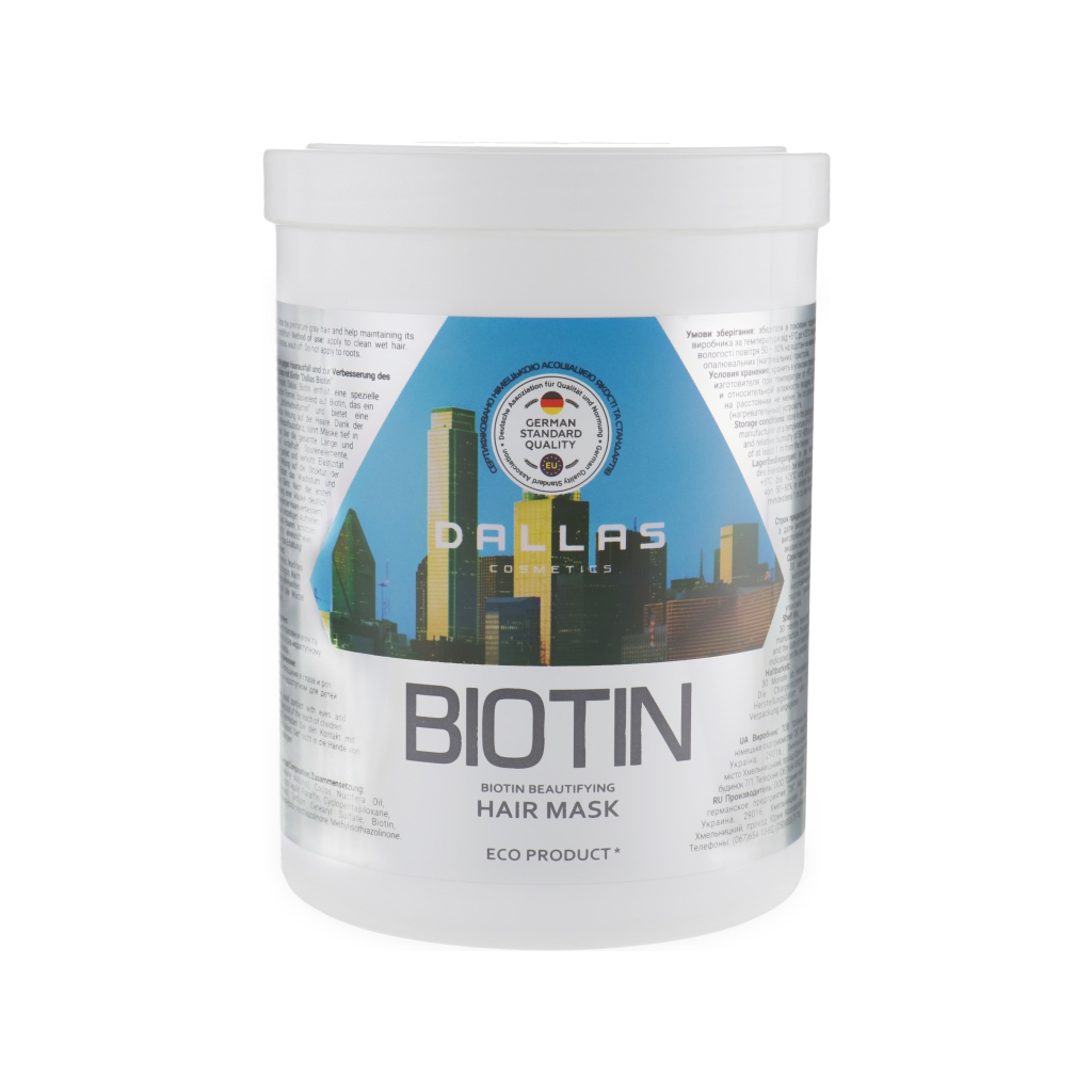 Маска для волосся Dalas Biotin для поліпшення росту волосся з біотином 1000 мл (4260637723222) - зображення 1