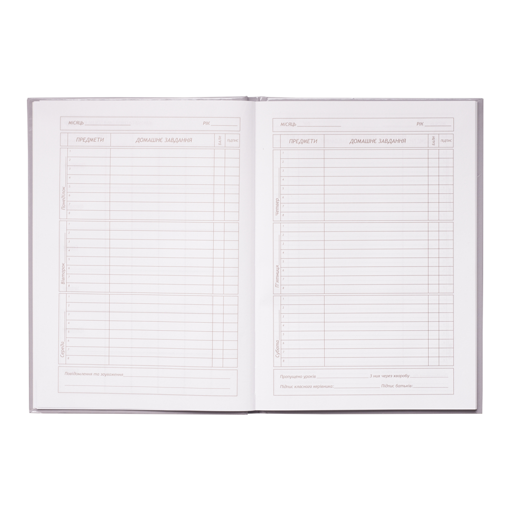 Щоденник шкільний ZiBi Love В5 48 аркушів (ZB.13813) - зображення 6