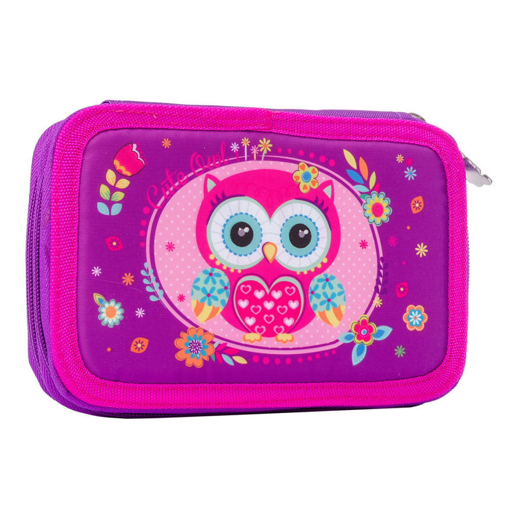 Пенал Smart Little Owl твердий подвійний (532725) - зображення 1