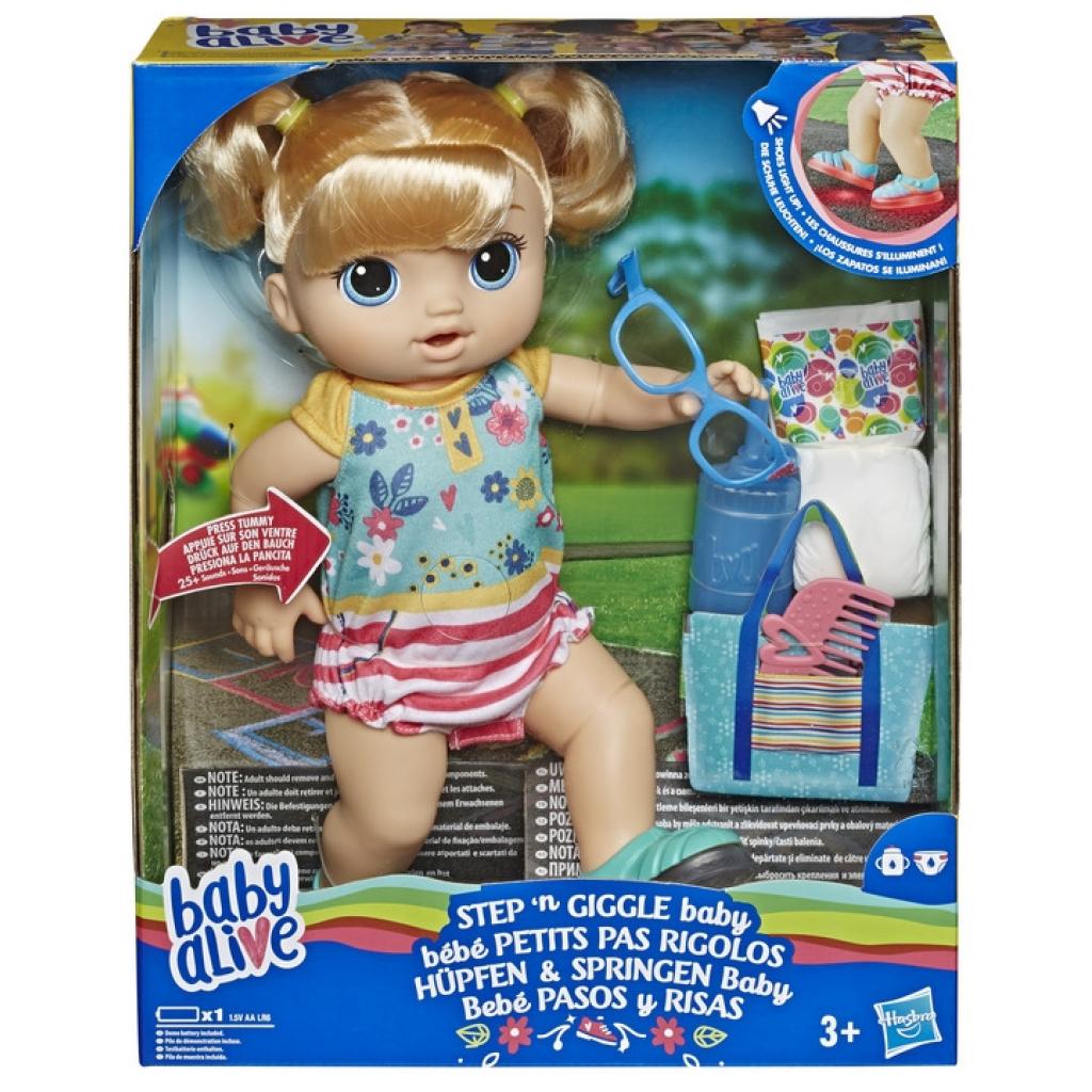 Лялька Hasbro Baby Alive Малятко вміє ходити (Блондинка) (E5247) - зображення 1