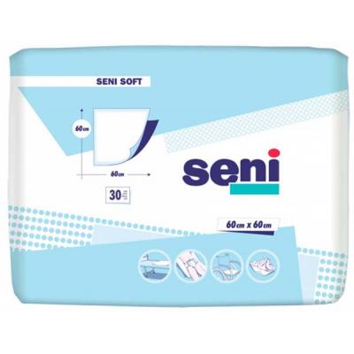 Пелюшки для малюків Seni Soft 60x60 см 30 шт (5900516691288) - зображення 1