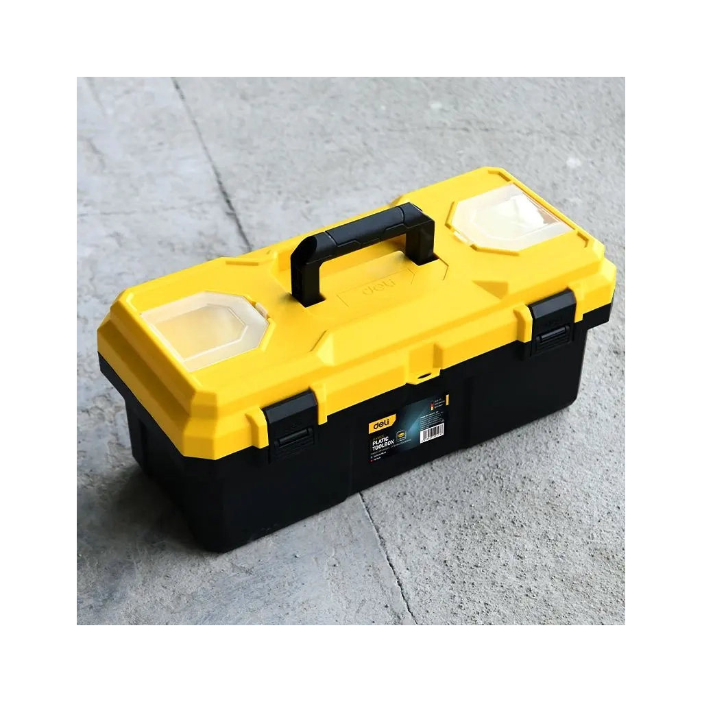 Ящик для інструментів Deli 455 мм x 220 мм x 190 мм (EDL432620) - зображення 4