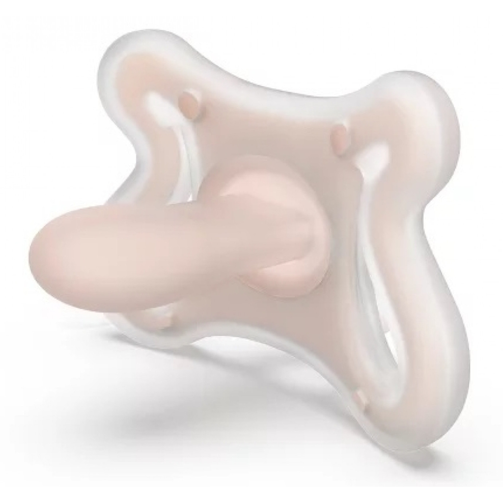 Пустушка Suavinex ZERO.ZERO силіконова, фізіологічна, 6-18 міс. (401406) - зображення 1