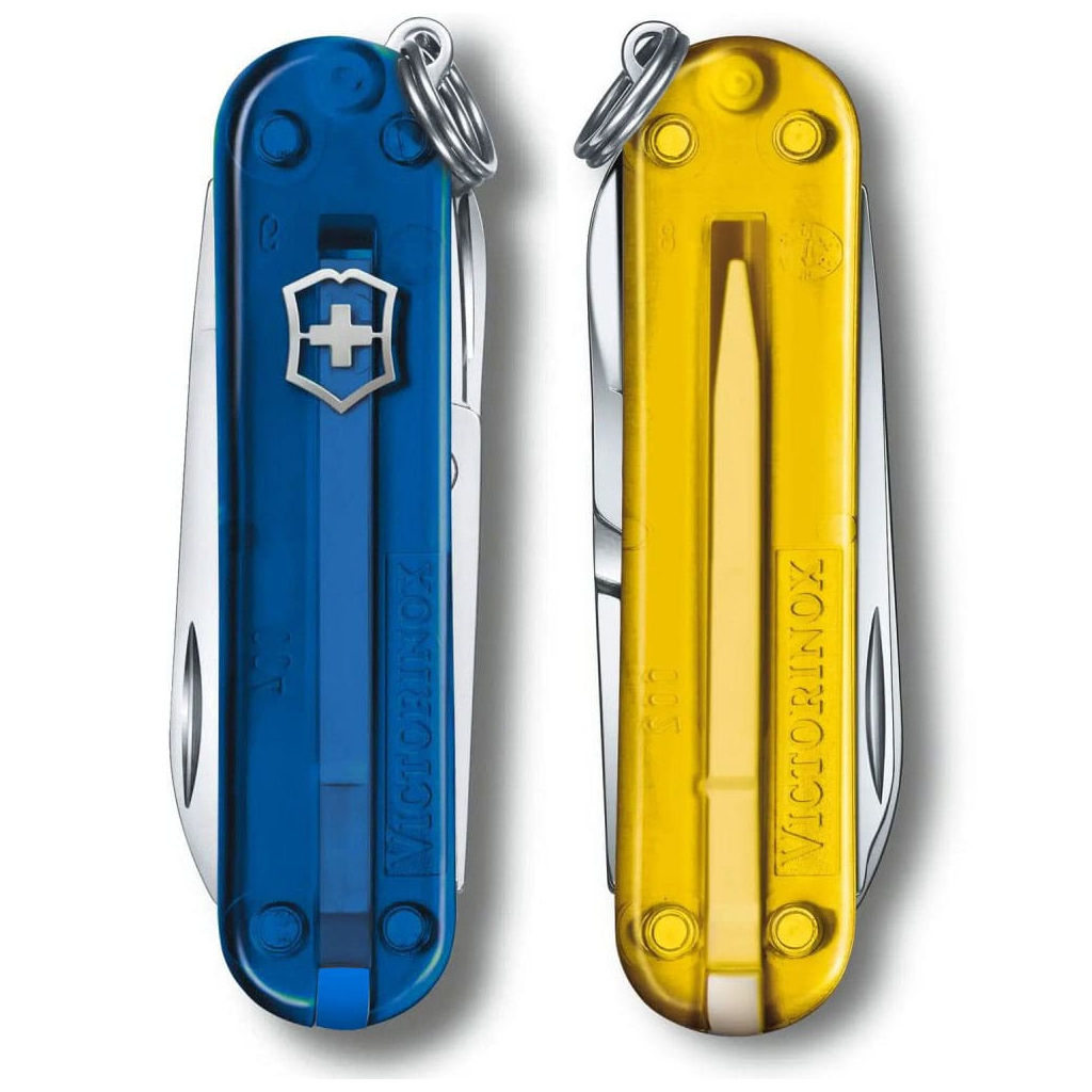 Ніж Victorinox Classic SD Ukraine Жовто-синій (0.6223.T2G.T81) - зображення 6