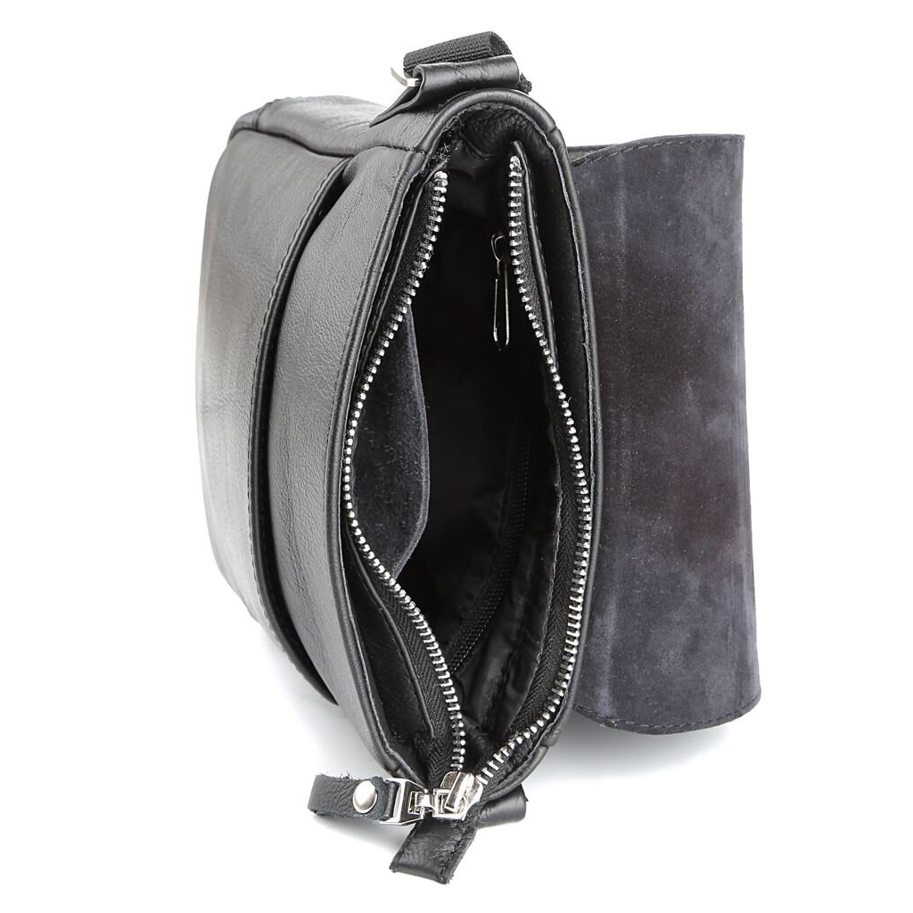 Сумка Shvigel Месенджер Чорна (00964) - зображення 9