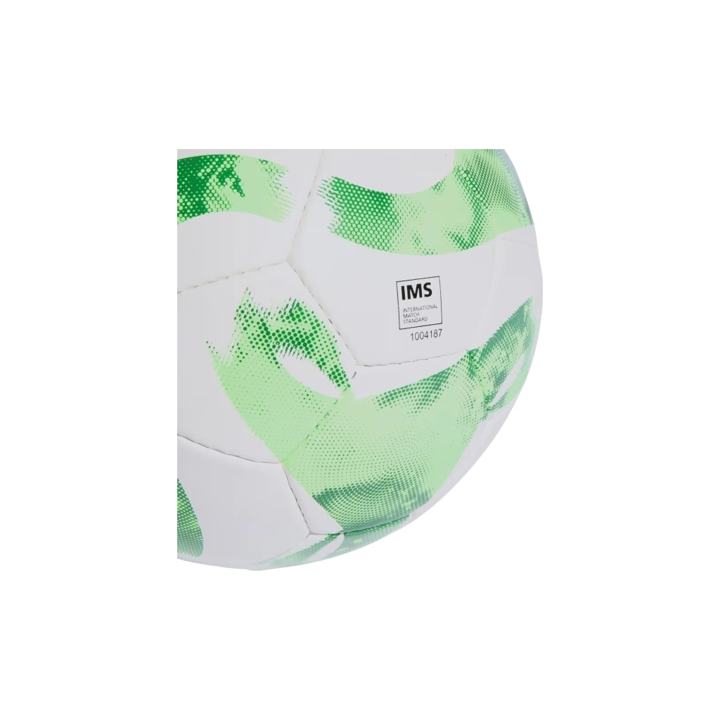 М'яч футбольний Adidas TIRO MATCH HT2421 біло/зелений Уні 4 (4065432828369) - зображення 5