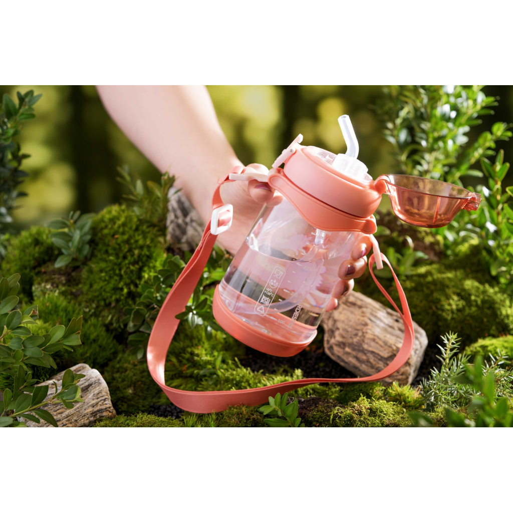 Поїльник-непроливайка Ardesto Llama рожева 500 мл (AR2250PL) - зображення 3