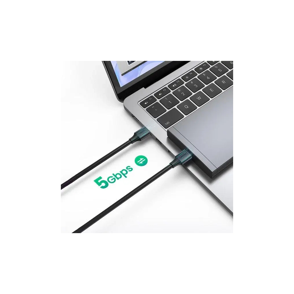 Дата кабель USB 3.0 AM/AM 3.0m US128 black Ugreen (90576) - зображення 6