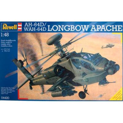Збірна модель Revell Бойовий вертоліт Apache AH-64D 1:48 (4420) - изображение 1