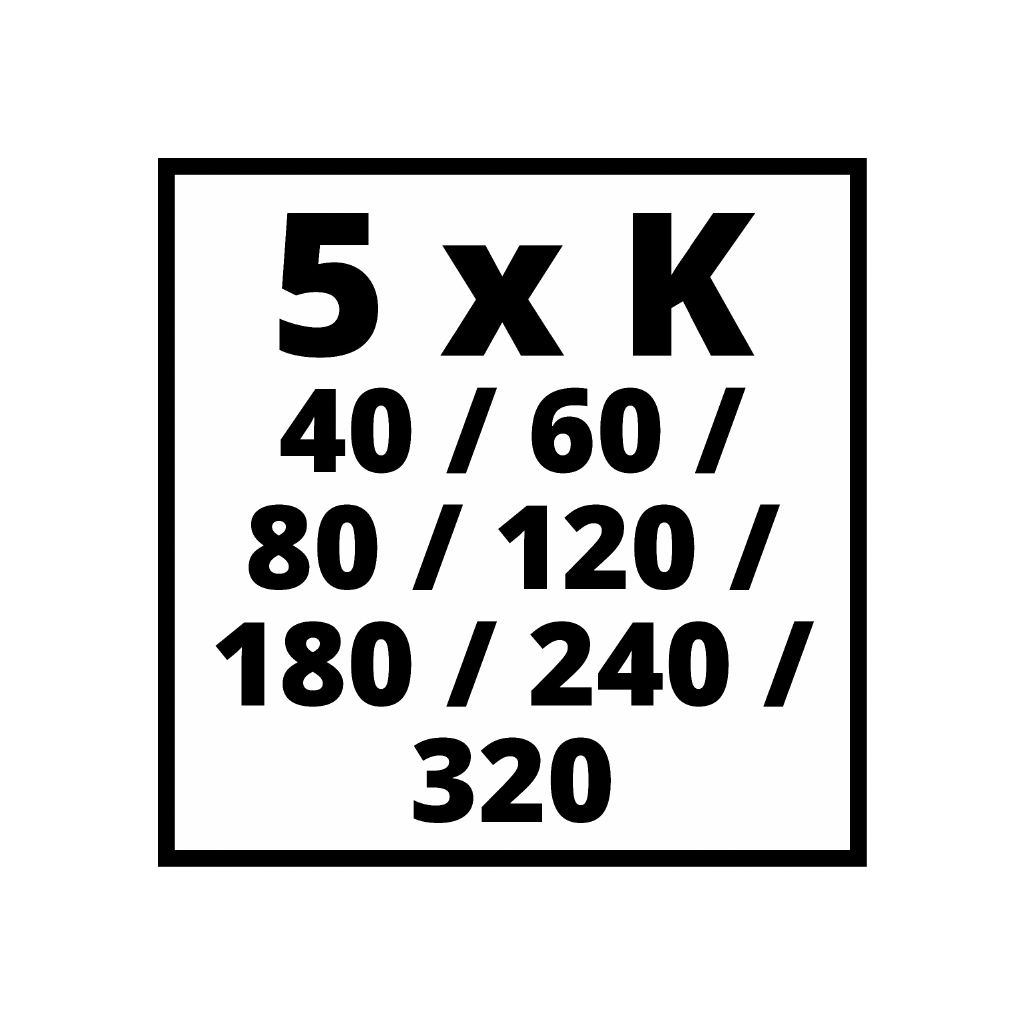 Наждачний папір Einhell стрічка до TE-BF 18 Li та TC-BF 500 E, 13x457 мм, 35 шт (4419817) - изображение 4